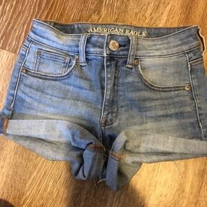 perfect condition high rise shorts.
